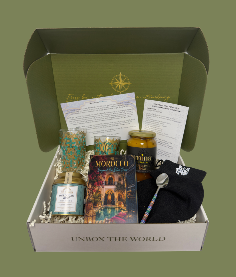 Morocco Gift Box | Beyond the Blue Door | Destination Delivered